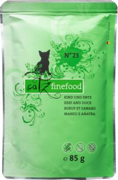 catz finefood  N°23 Rind & Ente 85g