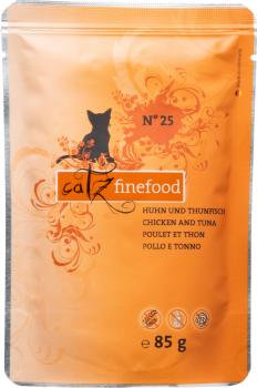 catz finefood  N°25 Huhn & Thunfisch 85g
