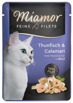 Miamor Feine Filets - Thunfisch & Calamaris, Portionsbeutel 100 g
