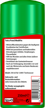 Arzneimittel für Teichfische - TetraPond MediFin 250ml