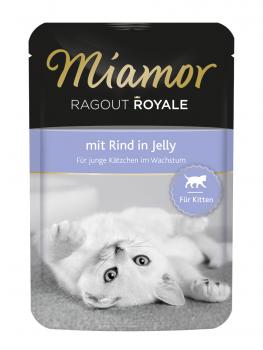 Miamor Ragout Royal - Kitten Rind, Portionsbeutel 100 g