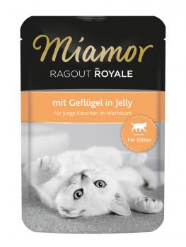 Miamor Ragout Royal - Kitten Geflügel, Portionsbeutel 100 g