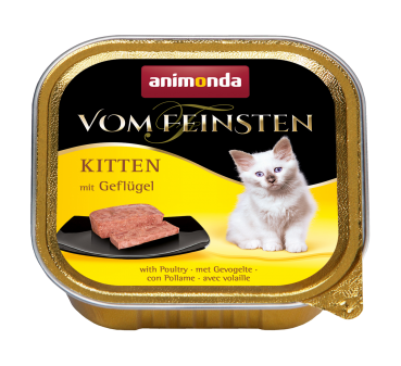 Animonda Vom Feinsten - Kitten mit Geflügel, 100 g