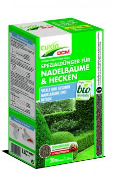 Cuxin DCM - Spezialdünger für Nadelbäume und Hecken 1,5 kg