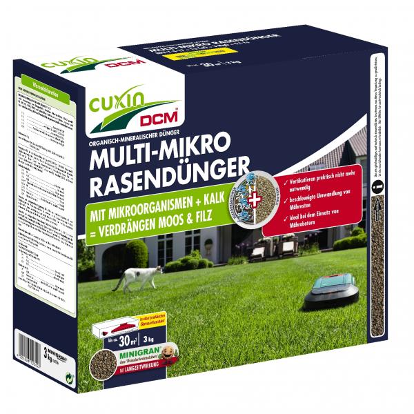 Cuxin DCM - Multi-Mikro Rasendünger 3kg