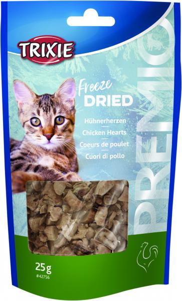 PREMIO Freeze Dried Hühnerherzen 25 g